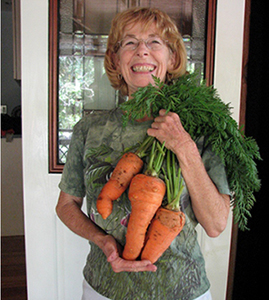 JoEllen And Her Giant Carrots