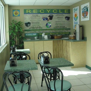Store Front Recycle Station
