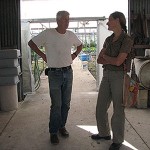 Susana Lein Visiting Gibbons Farm